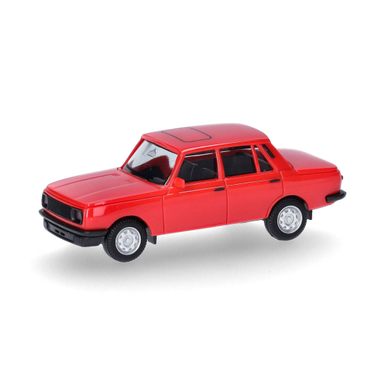 Herpa 420396-003 , Wartburg 353'84, czerwony , Skala 1:87